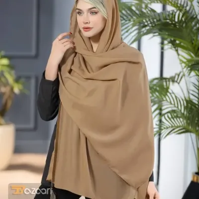 شال رنگبندی ساده فاویانا