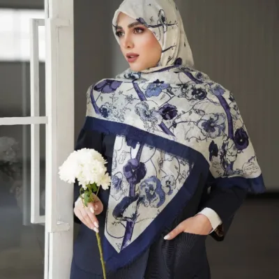 روسری نخی مدال وارداتی