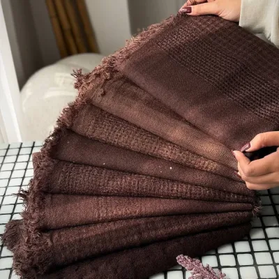 شال پاییزه پک قهوه ای