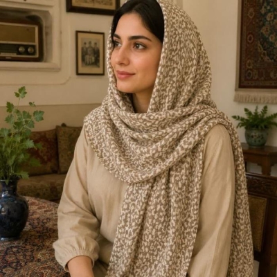 شال نخی منگوله‌دار، جین ۶تایی