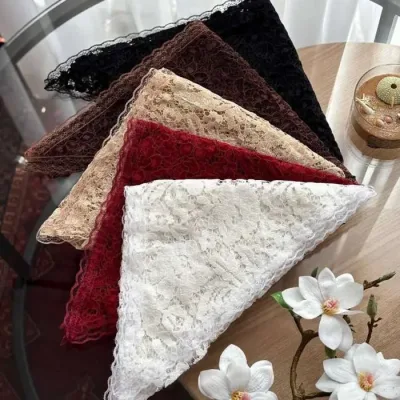 روسری سه گوش مخمل