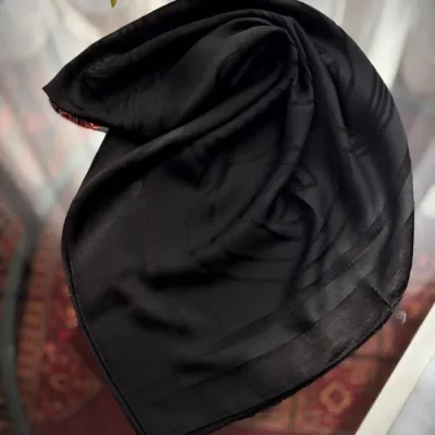 پک مشکی روسری دوووره 10 عددی
