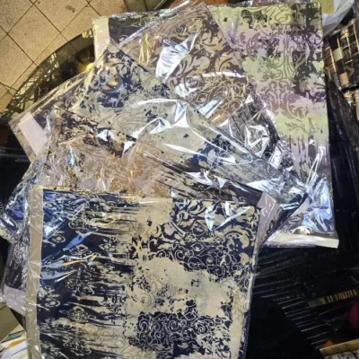 روسری چاپی 5 رنگ پک 10 تایی