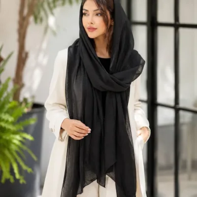 شال کراش مشکی تک