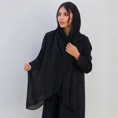 شال بامبو مشکی
