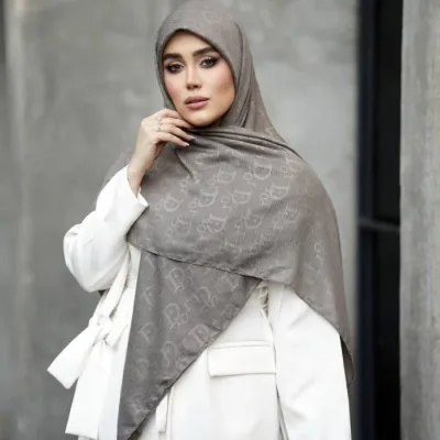 روسری وال کریشه نگین دار