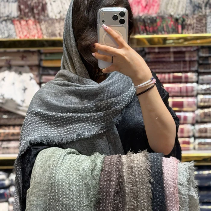 شال کنفی دور ریش