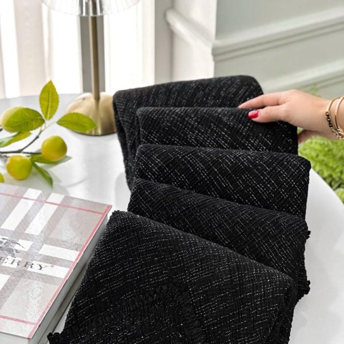 شال برشکا لمه‌دار عدسی
