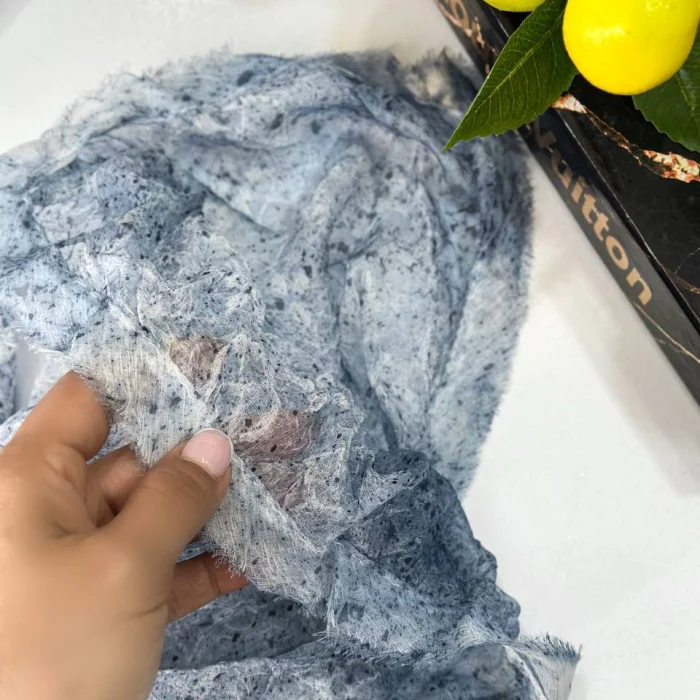 شال شيفون لكه‌دار 3D