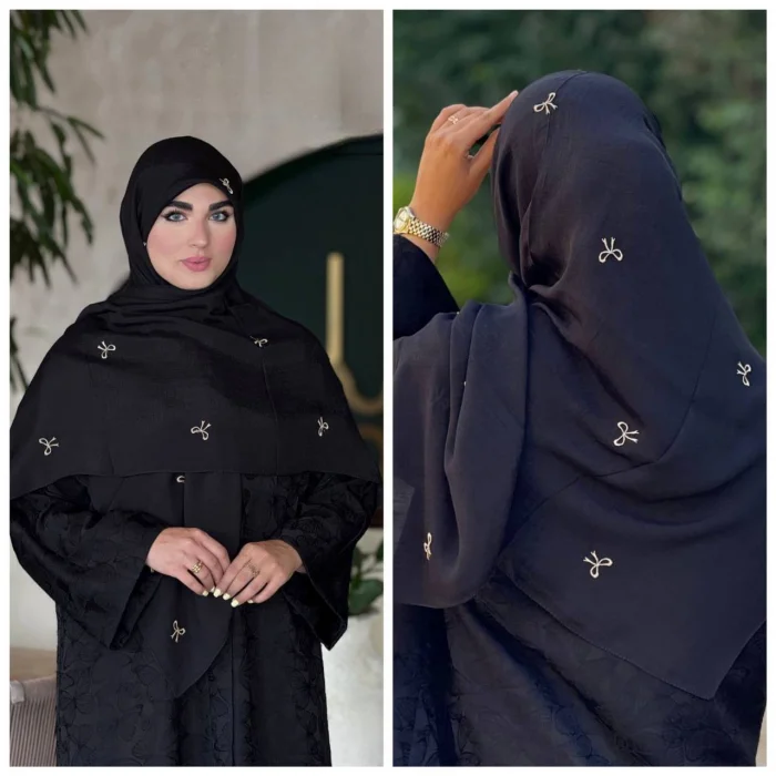 روسری اسلپ پاپیون جین