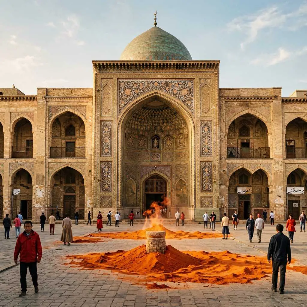 بازار بزرگ تهران: روایت تجارت زعفران، طلای سرخ ایران از گذشته تا امروز