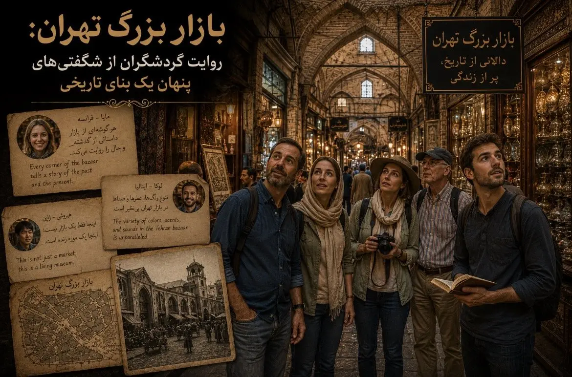 بازار بزرگ تهران: روایت گردشگران از شگفتی‌های پنهان یک بنای تاریخی