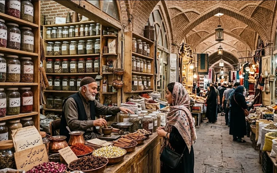 بازار بزرگ تهران: گنجینه‌ای پنهان از عطاری‌های کهن و نسخه‌های درمانی دیرینه